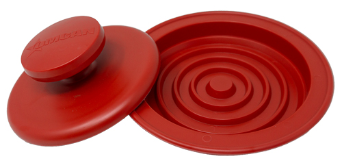Omcan USA 48112 (48112) Red Plastic Hamburger Patty Press