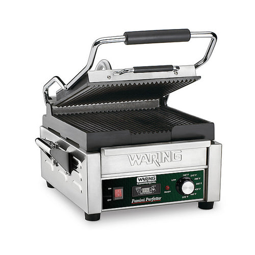 Waring WPG150TB Panini Perfetto™ Compact Panini Grill