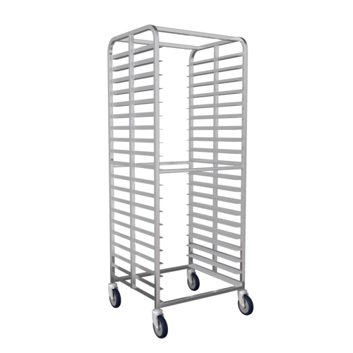 Winholt AL-2424B-XB Aluminum Mobile Heavy Duty Screen Rack