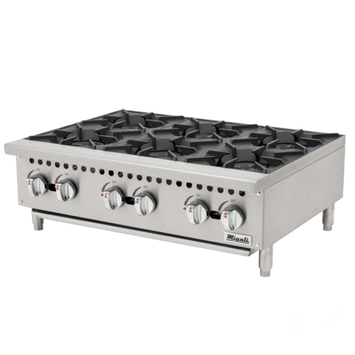 Migali C-HP-6B-36 Counter-top Hot Plate