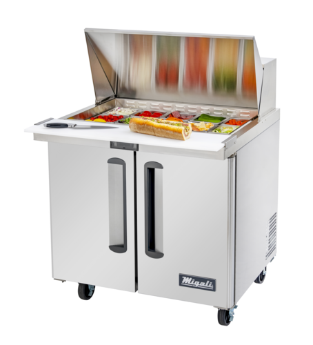 Migali C-SP36-15BT-HC Competitor Series® Refrigerated Counter/Big Top Sandwich Prep Table