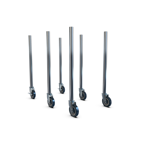 NBR Equipment LC-G6 Casters