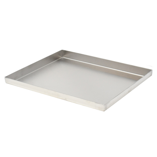 Omcan USA 43421 10 x 6 x 0.75 STAINLESS STEEL PAN