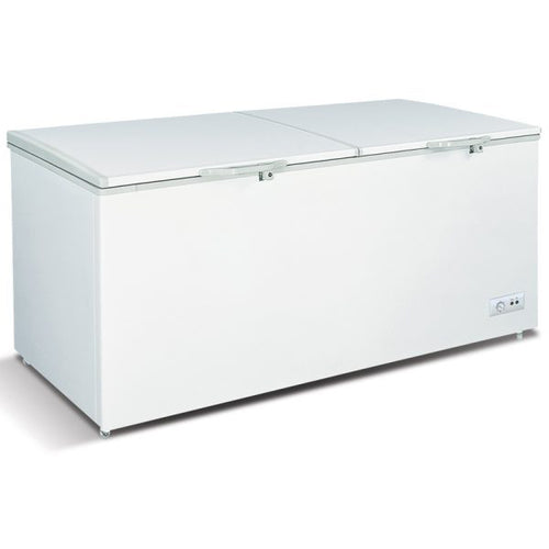 Omcan USA 46505 Chest Freezer with solid flat top 20.3 CU FT 110V/60/1 cETLus/ETLs