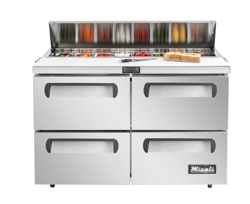 Migali C-SP60-16-D-HC C-SP60-16-D-HC Migali® Sandwich Prep Table