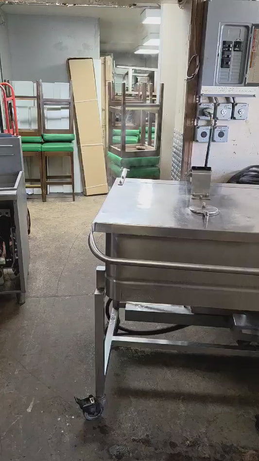 [USED] Groen NFPC-3-9 30 Gallon Electric Tilt Skillet - 208V/3Ph