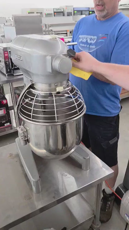 [USED] Hobart A200 20Qt Countertop Planetary Dough Mixer w/ Heavy Duty Stand - 115V