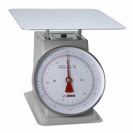 Winco SCAL-960 9" Dial 60 lb. Portion Control Scale