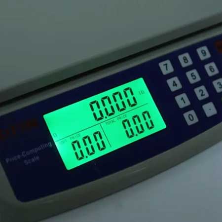 USR Brands Prepline PSP40 40 lb. Digital Portion Control Scale with LCD Display