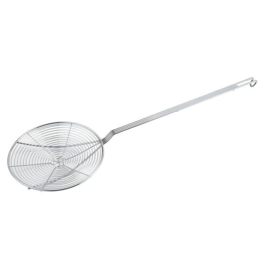 Winco SCF-9 9" Nickel Plated Wire Skimmer