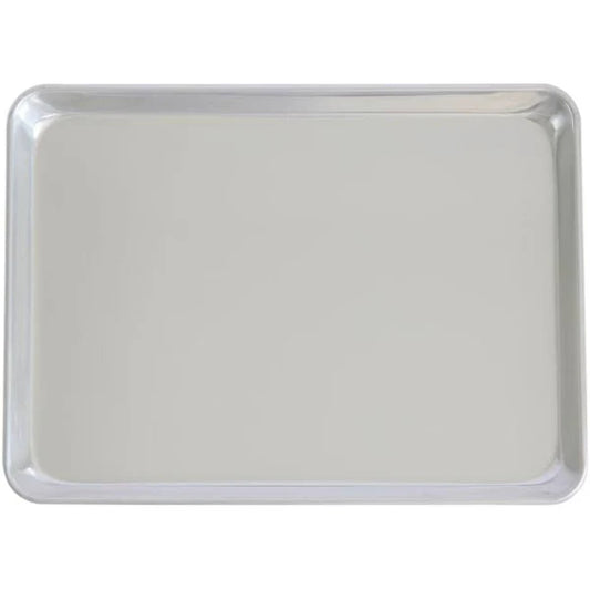 CAC China ASHP-1318E 13" 18" Half Size Perforated Aluminum Sheet Pan