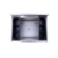 KCS IB1836-CPT 36" Wide Stainless Steel Insulated Underbar Ice Bin with 7-Circuit Cold Plate