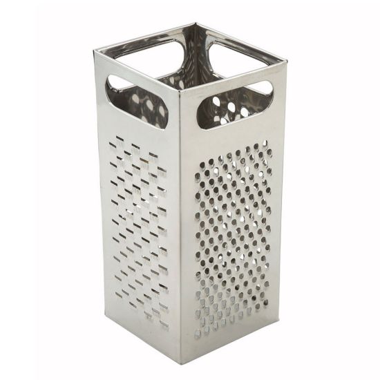 Winco SQG-4 Four Sided Stainless Steel Box Grater