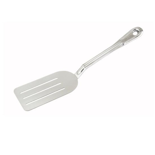 Winco STN-8 14" Slotted Stainless Turner