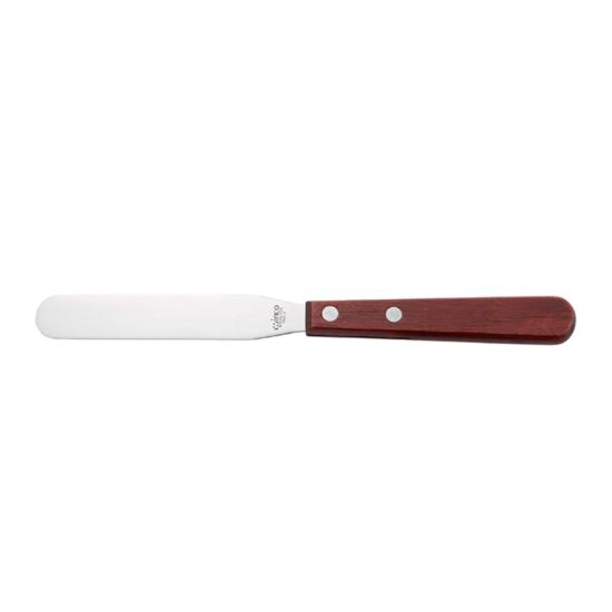 Winco TNS-7 7-7/8" Bakery Spatula with Wood Handle