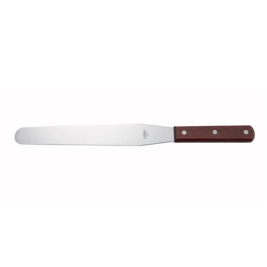 Winco TNS-9 10" Bakery Spatula with Wood Handle