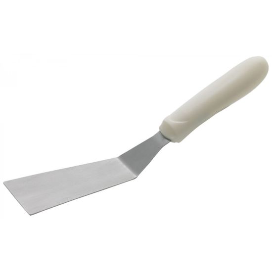 Winco TWP-50 Stainless Steel Offset Grill Spatula, 4-1/4" x 2-3/16"