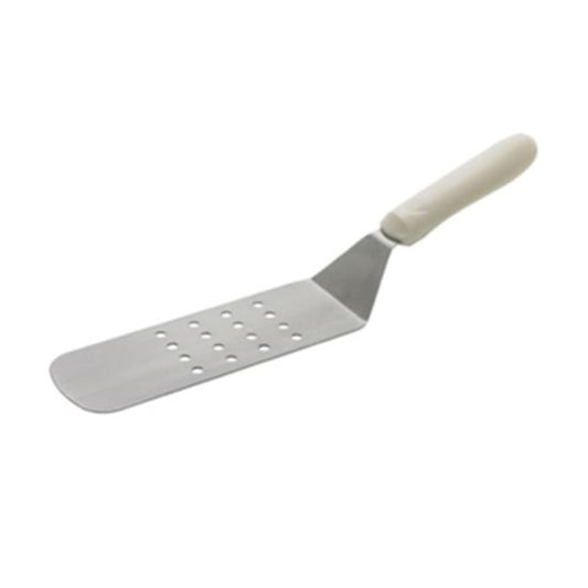 Winco TWP-91 Stainless Steel Perforated Flexible Blade Offset Turner, 8-1/4" x 2-7/8"