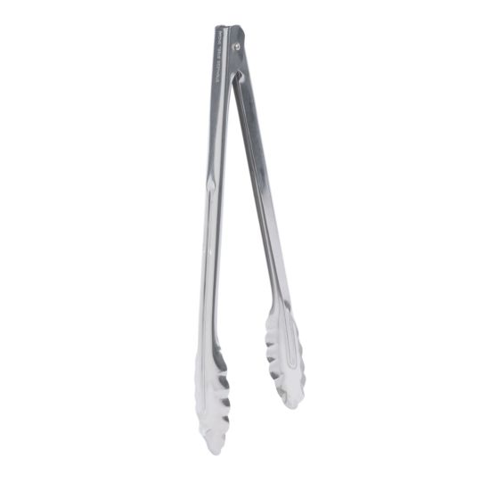 Winco UT-12LT 12" Stainless Steel Utility Tong