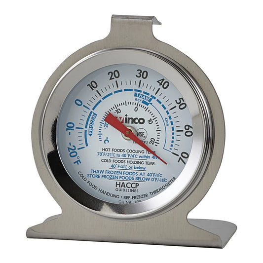 Winco TMT-RF2 2" Refrigerator/Freezer Thermometer