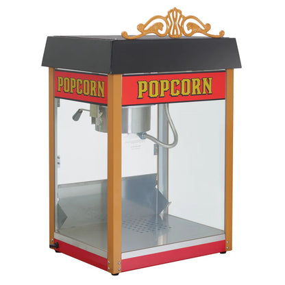 Winco 11060 Benchmark 6 oz Kettle Street Vendor Popcorn Machine - 120V