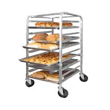 KCS BR1826HW 10 Pan Welded Aluminum Bun Pan Rack