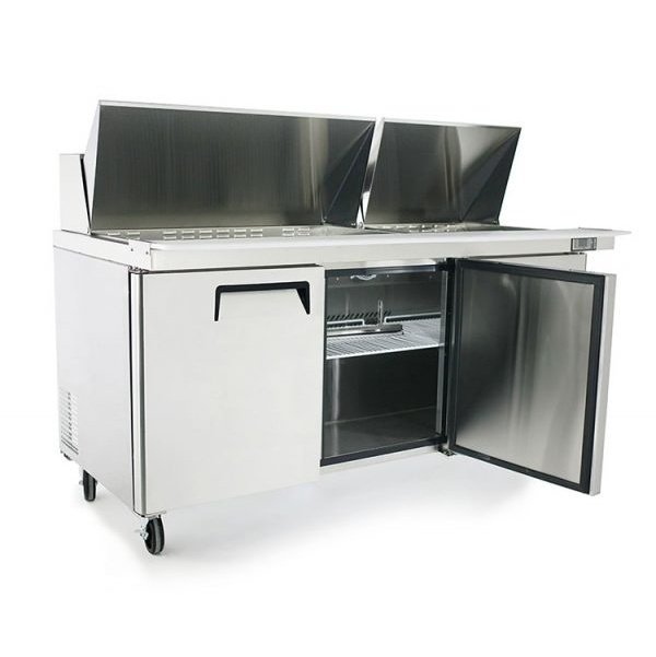 Atosa MSF8308GR — 72″ Refrigerated Mega Top Sandwich Prep. Table