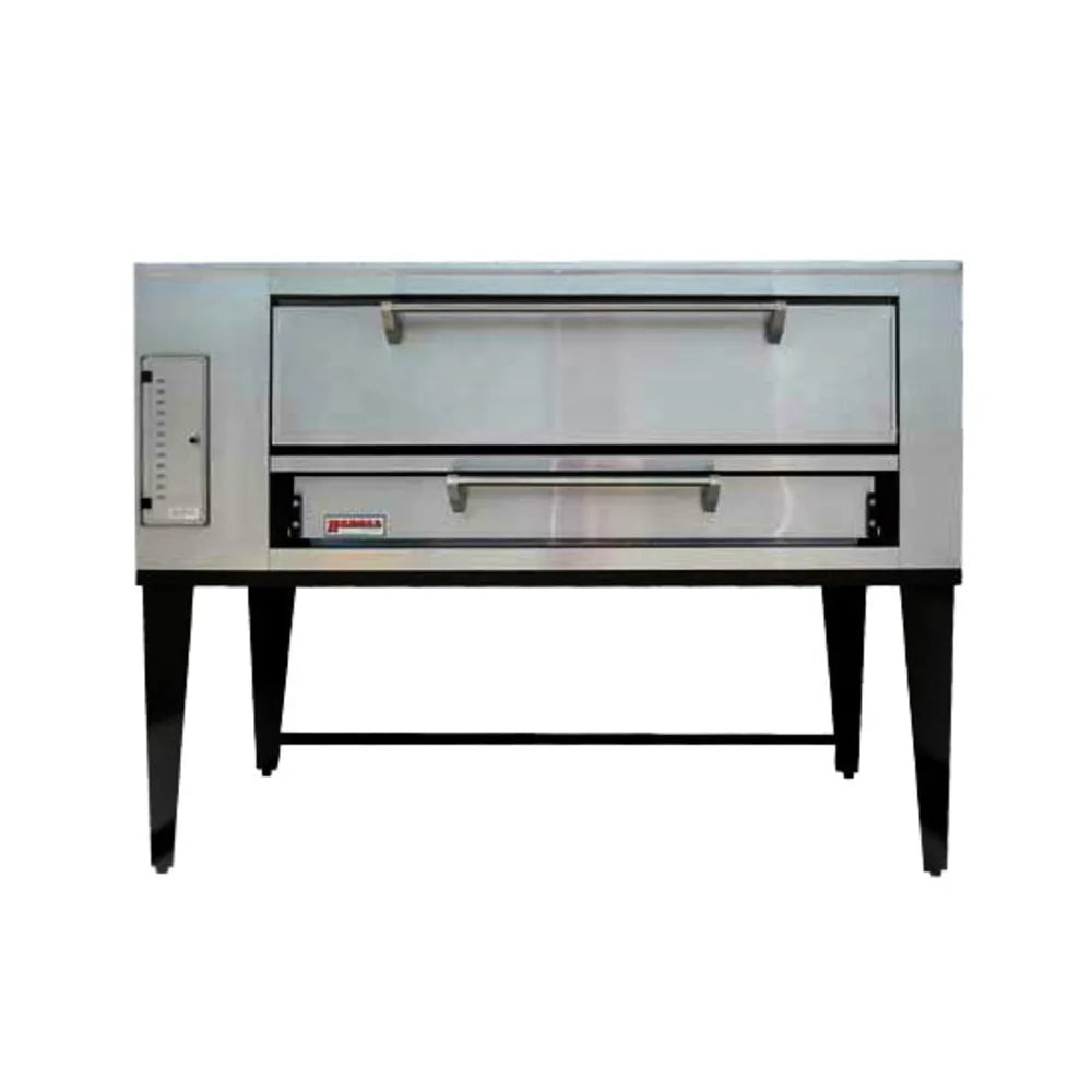 Marsal & Sons SD-660 Single Deck Pizza Oven-Natural Gas 130,000 BTU's