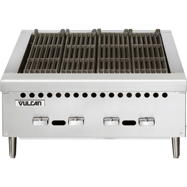 Vulcan VCRB25 25" VCRB Radiant Commercial Gas Countertop Charbroiler Grill