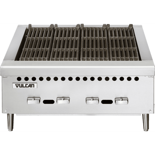 Vulcan VCRB25 25" VCRB Radiant Commercial Gas Countertop Charbroiler Grill
