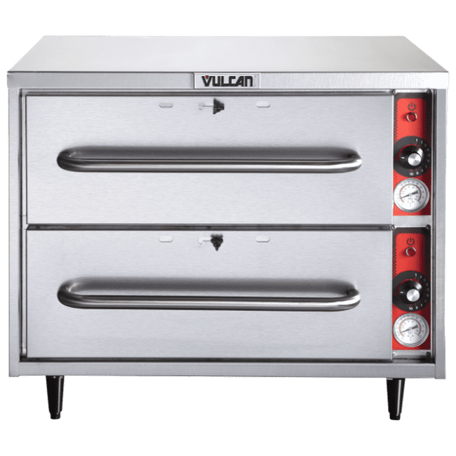 Vulcan VW2S Commercial Standard Electric 2 Drawer Warmer