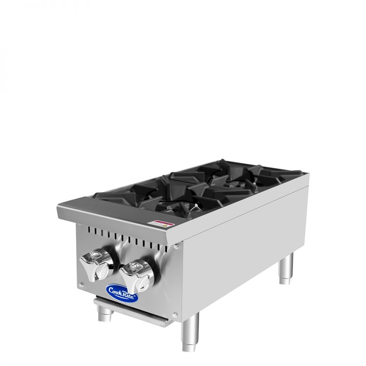 Cook Rite ACHP-2 — 12″ Two (2) Burner Hot Plate
