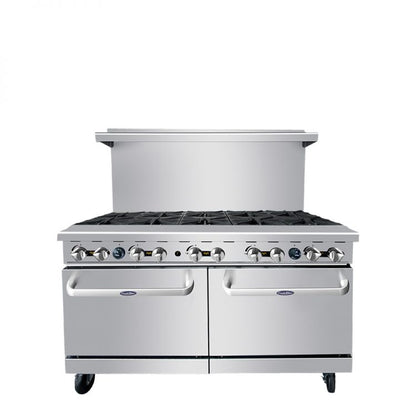 Cook Rite AGR-10B — 60″ Gas Range with Ten (10) Open Burners