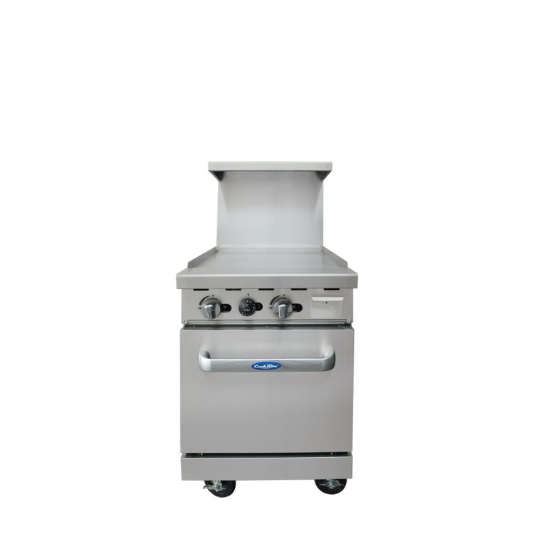 Cook Rite AGR-24G — 24″ Gas Range with 24″ Griddle