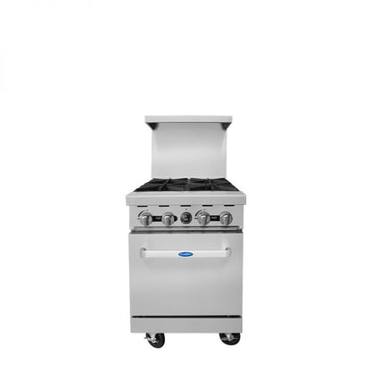 Cook Rite AGR-6B — 36″ Gas Range with Six (6) Open Burners