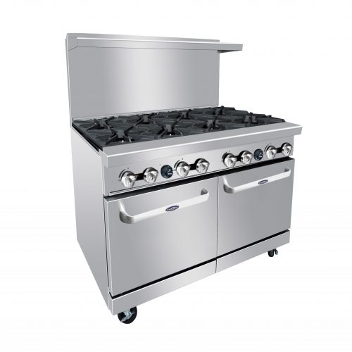 Cook Rite AGR-8B — 48″ Gas Range with Eight (8) Open Burners