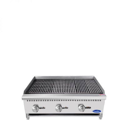 Cook Rite ATCB-36 — 36″ Lava Rock Charbroiler