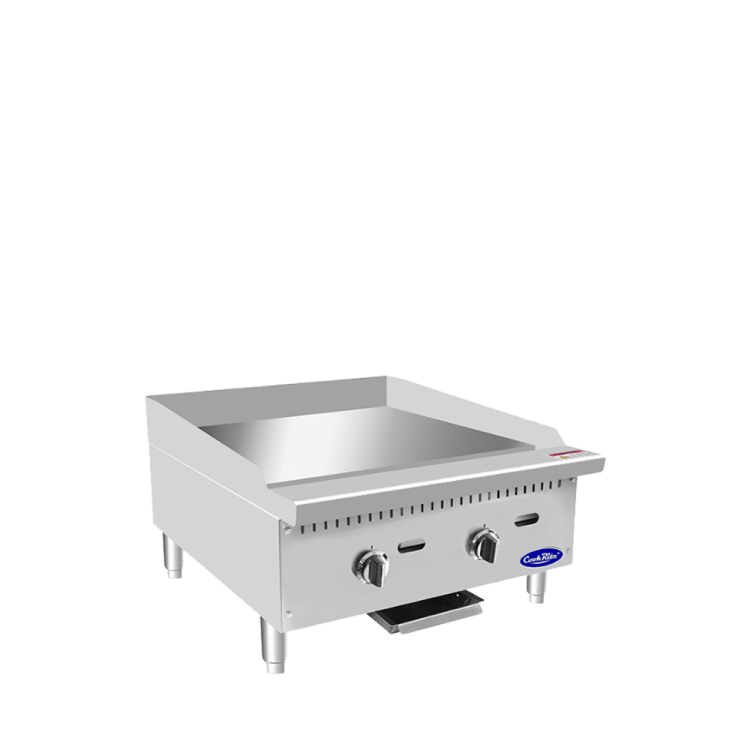 Cook Rite ATTG-24 — 24″ Thermostatic Griddle with 1″ Griddle Plate