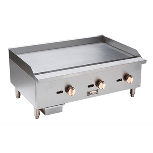Copper Beech CBMG-16 16" Wide Manual Gas Griddle