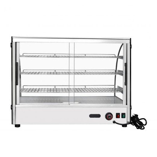 Cook Rite CHDC-56 — Countertop Heated Curved Display Case (5.6 cu ft)