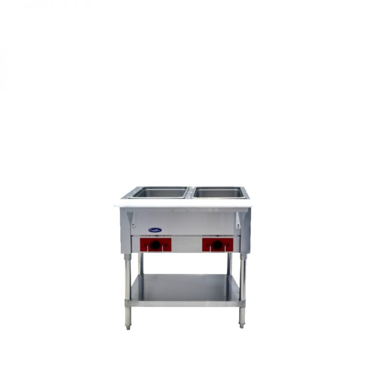 Cook Rite CSTEA-2C — 2 Open Well Electric Steam Table