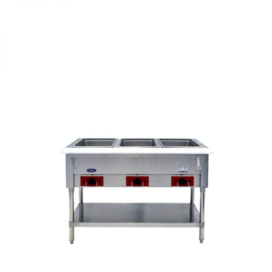 Cook Rite CSTEA-3C — 3 Open Well Electric Steam Table