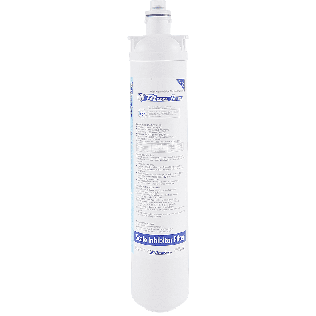 Blue Air DH-R1 Water Filtration System