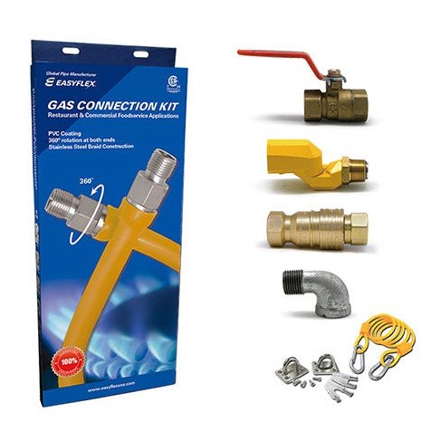 EasyFlex 48" Commercial Gas Connection Kit