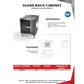 NBR Glass Rack Cabinet (2 Racks)