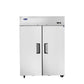 Atosa MBF8005GR — Top Mount Two (2) Door Reach-in Refrigerator