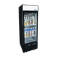 Atosa MCF8725GR — Black Cabinet One (1) Glass Door Merchandiser Cooler