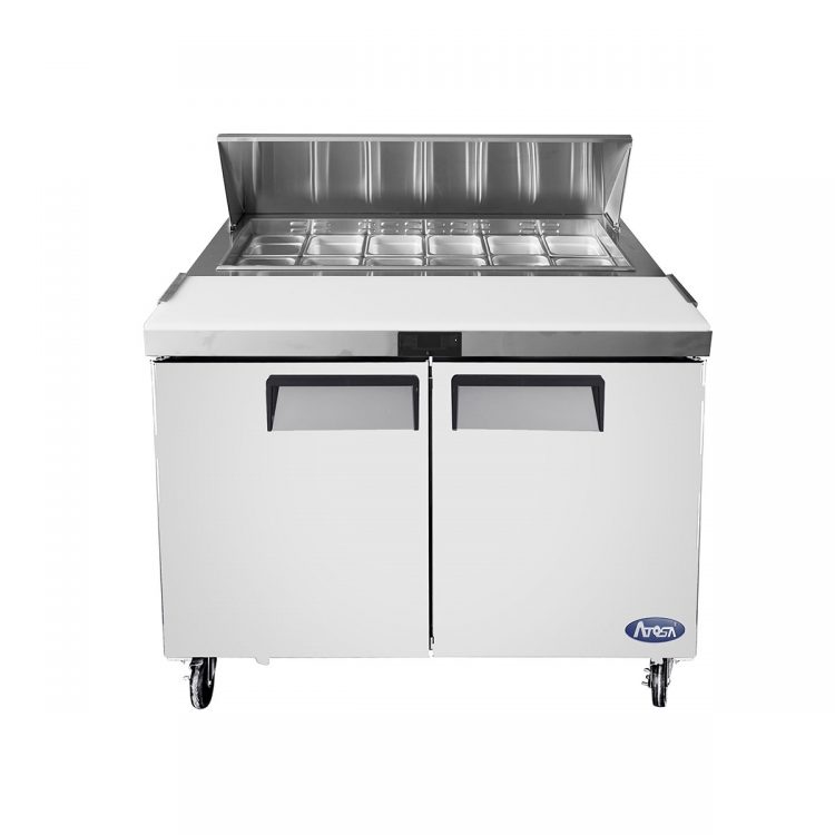 Atosa MSF8302GR — 48″ Refrigerated Standard Top Sandwich Prep. Table