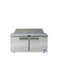 Atosa MSF8303GR — 60″ Refrigerated Standard Top Sandwich Prep. Table