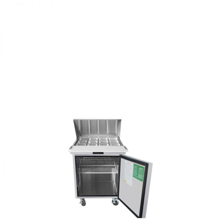 Atosa MSF8305GR — 27″ Refrigerated Mega Top Sandwich Prep. Table